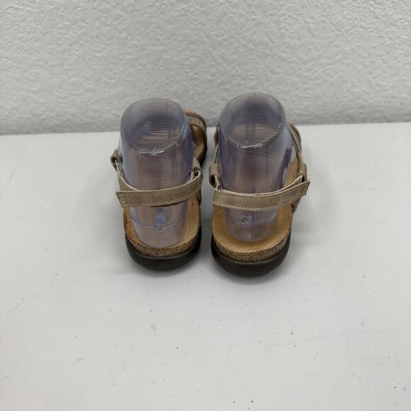 NAOT Odelia Open Toe Ankle Strap Leather Sandals Shoes Womens size 39 US 8 - Picture 3 of 7